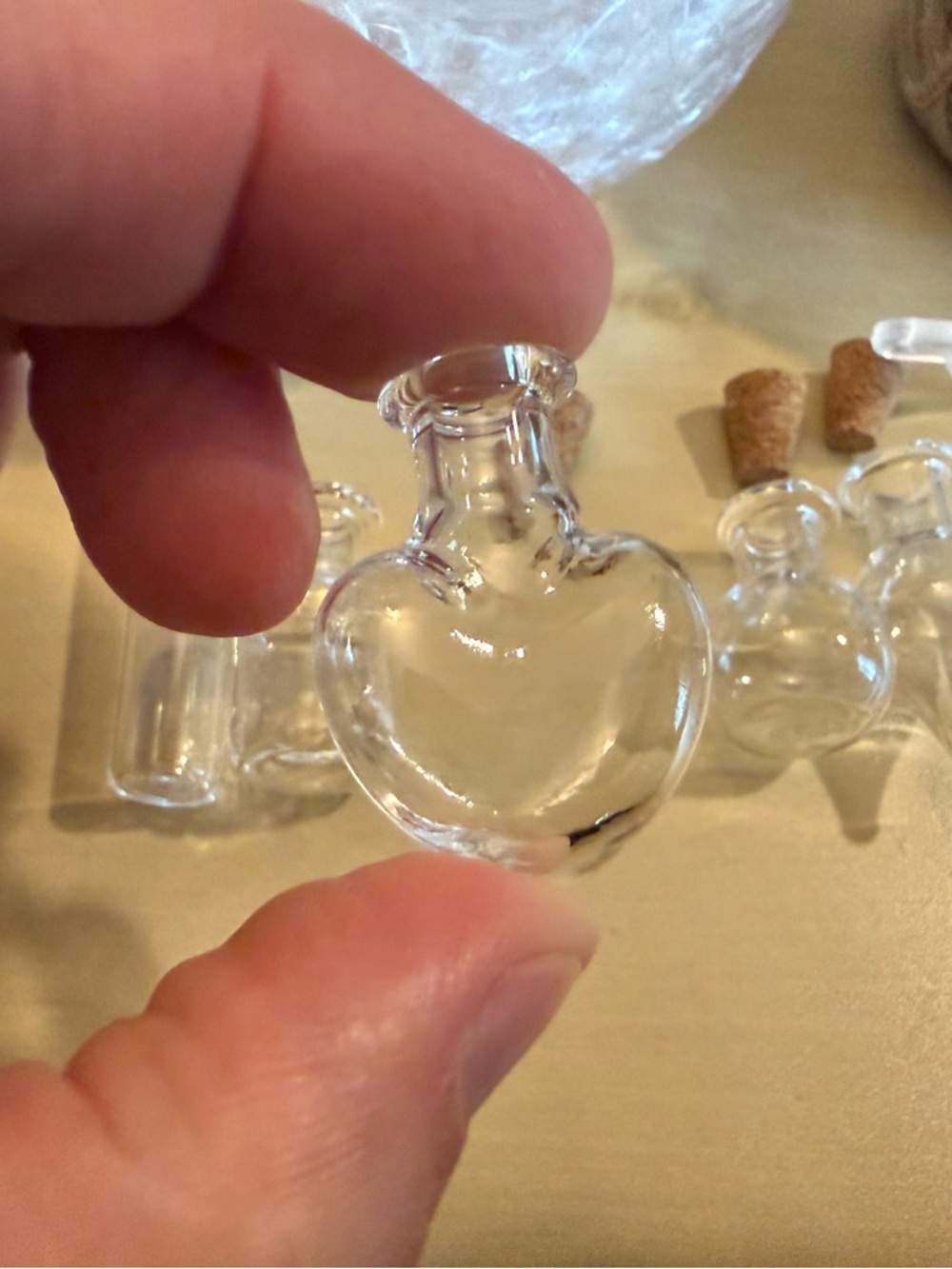 Set of 49 Empty Mini Glass Bottles - Picture 5 of 8